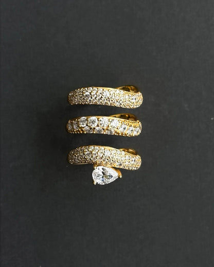 Wave Ring 925 GP
