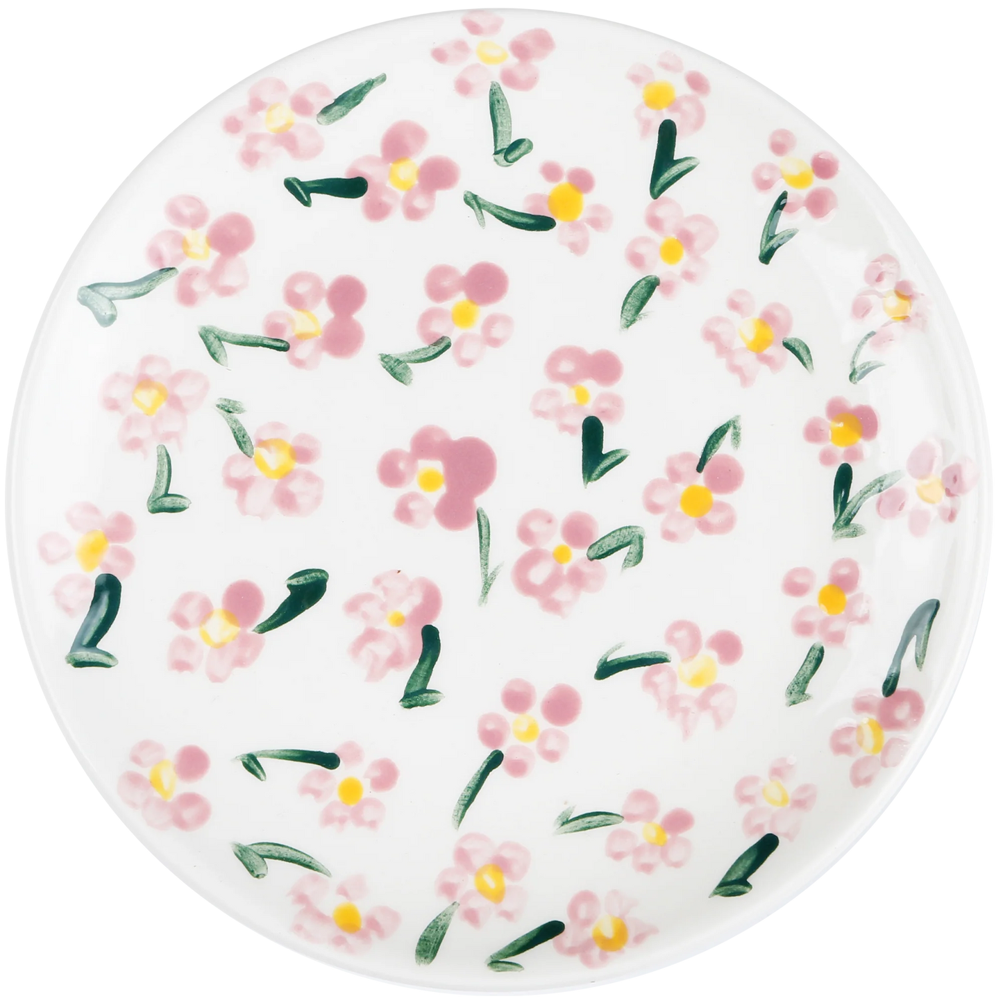 Pink Prairie Side Plate 16cm