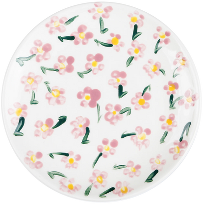 Pink Prairie Side Plate 16cm