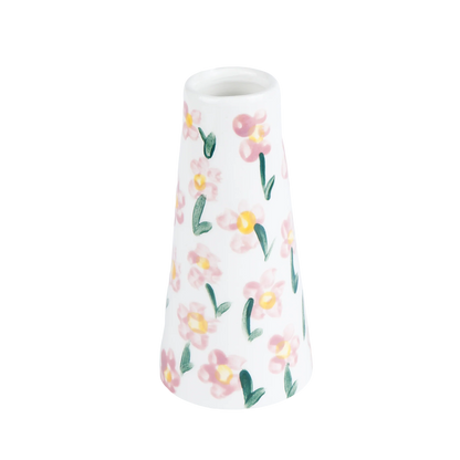 Pink Prairie Stem Vase Large