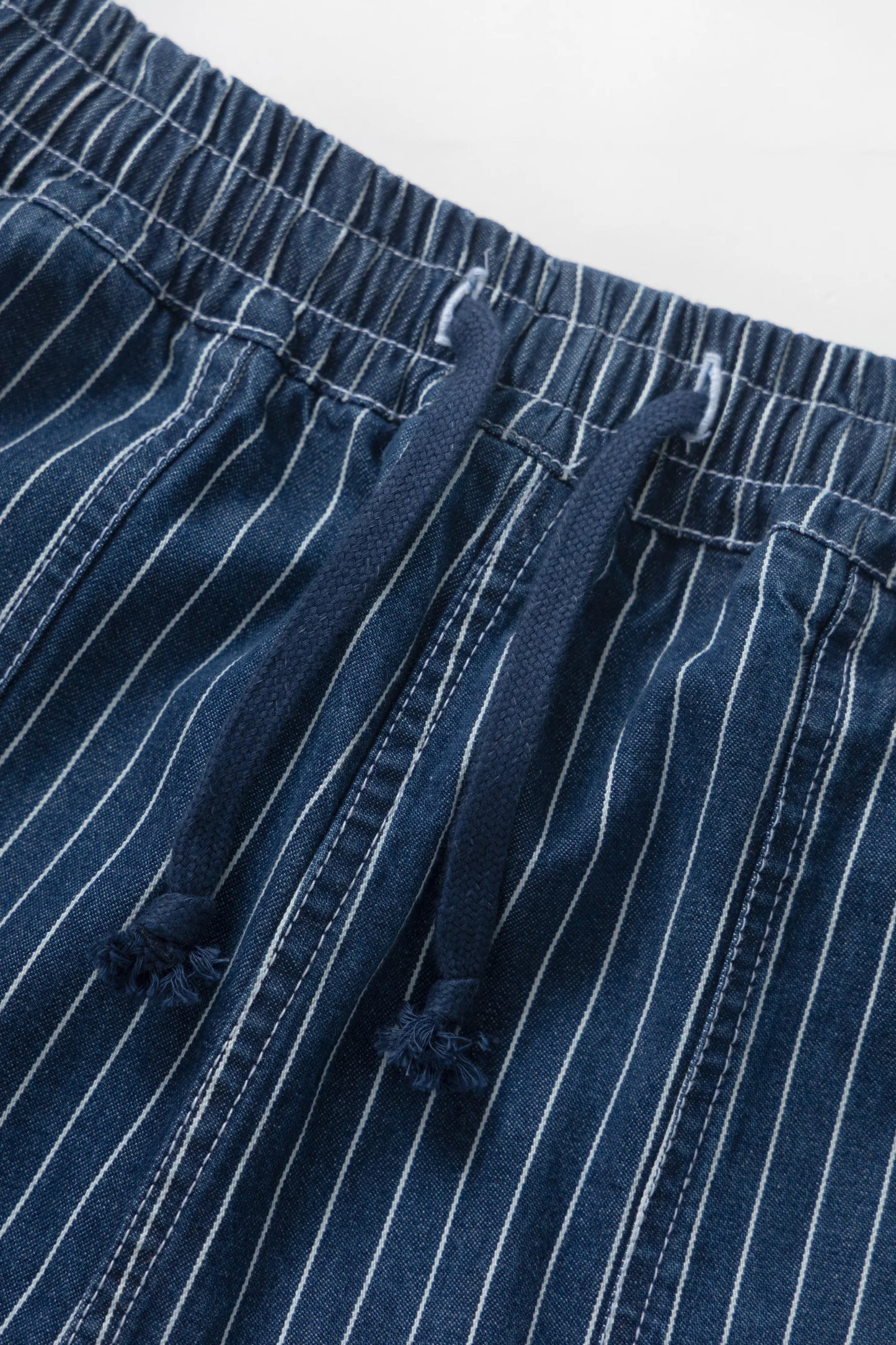 Pinstripe Denim Chef Pants