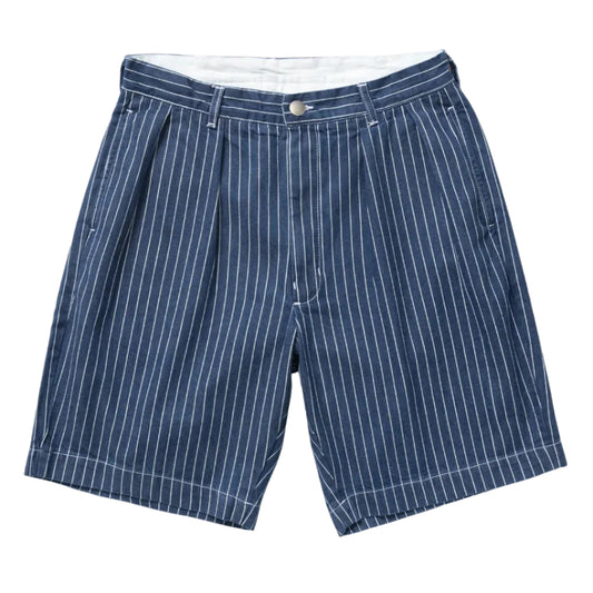 Pinstripe Denim Part Timer Shorts
