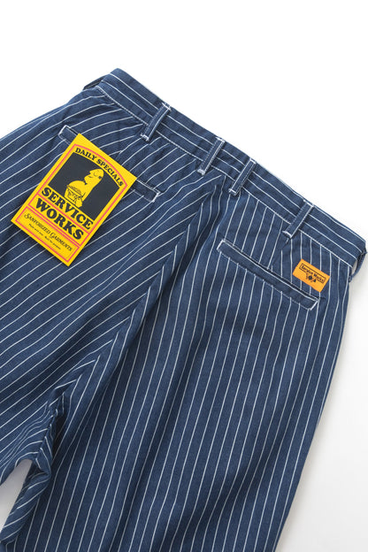 Pinstripe Denim Part Timer Shorts