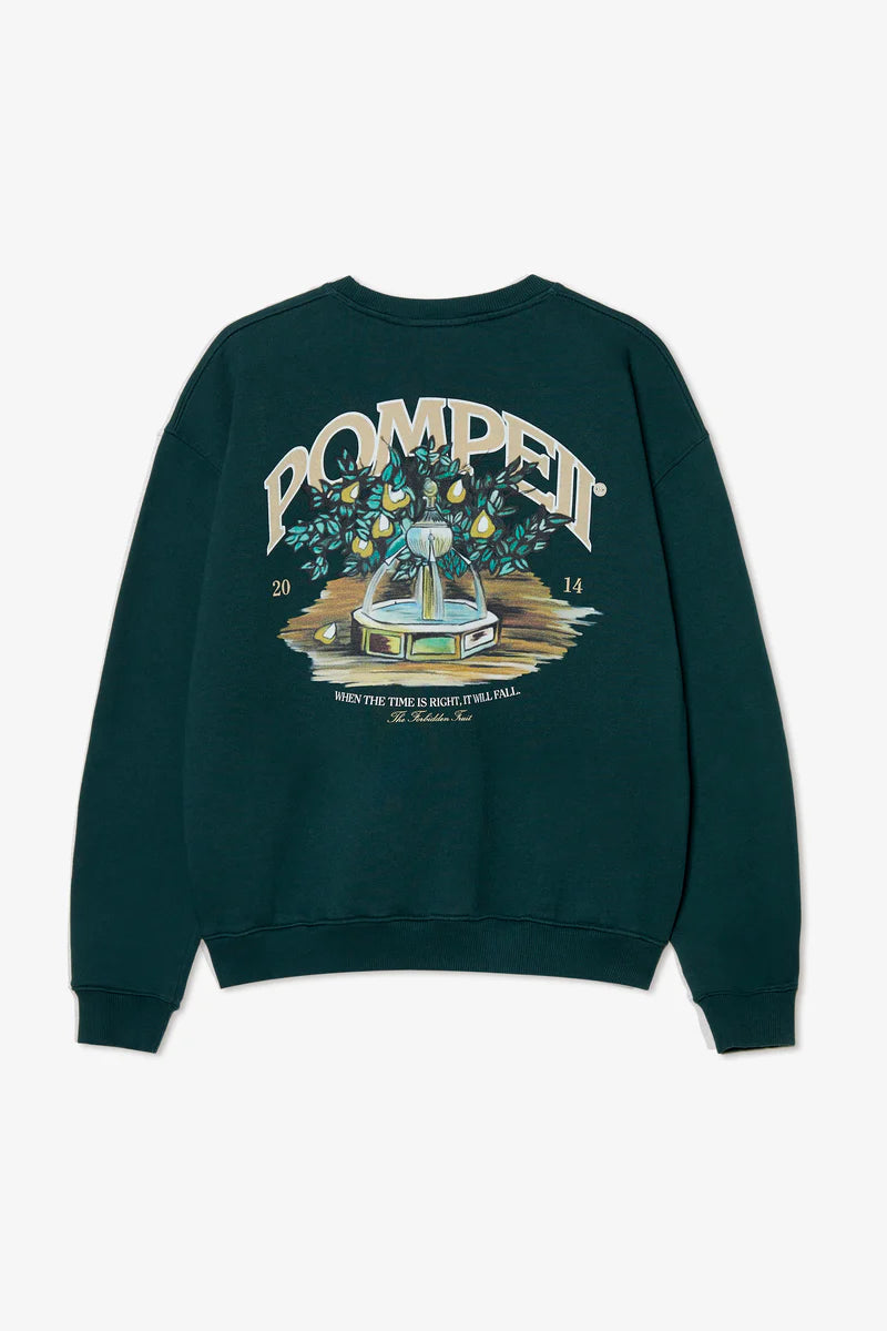 Fountain Pine Graphic Crewneck