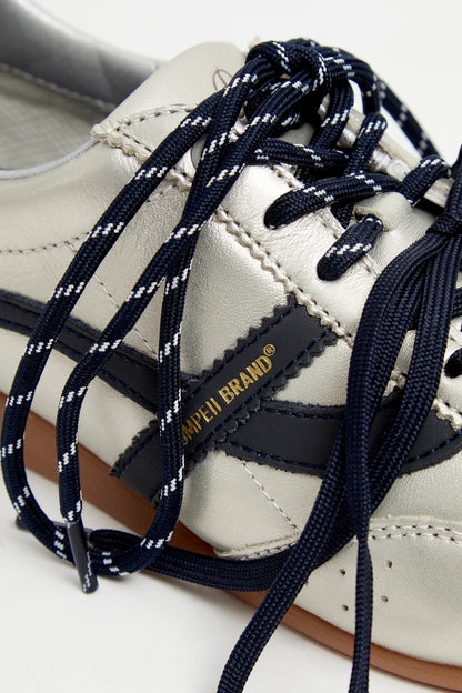Gemini Leather Silver Navy