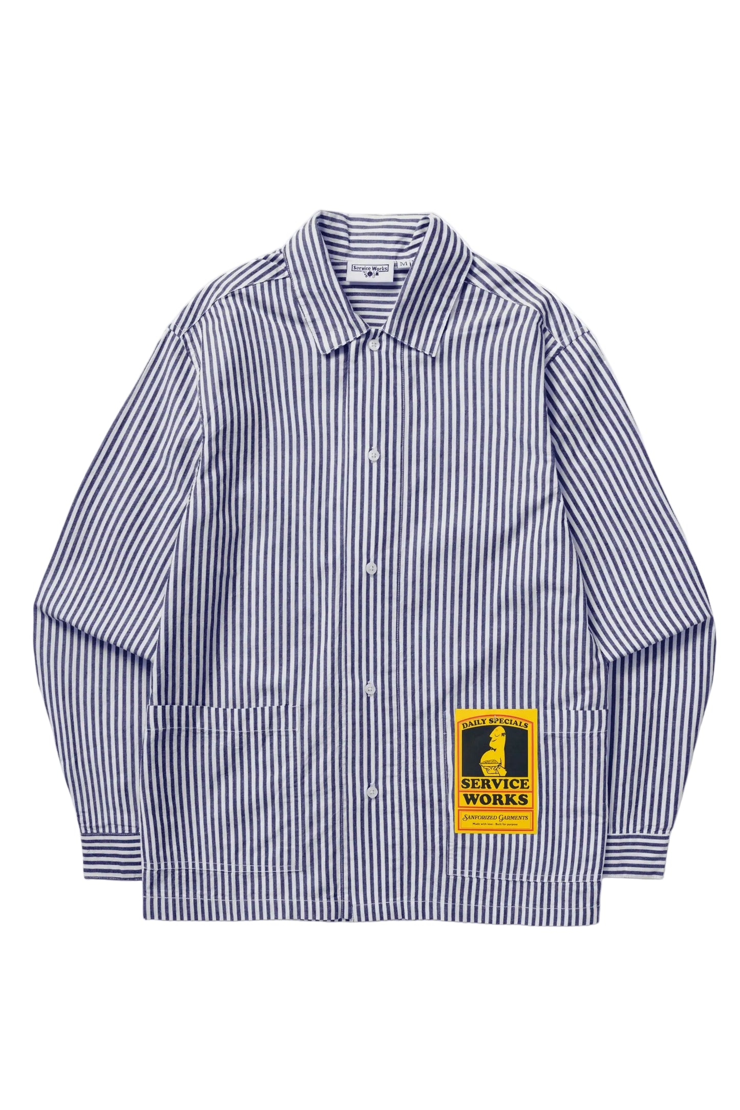 Poplin Stripe Waiter Shirt