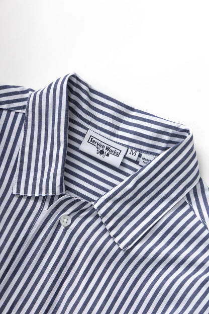 Poplin Stripe Waiter Shirt