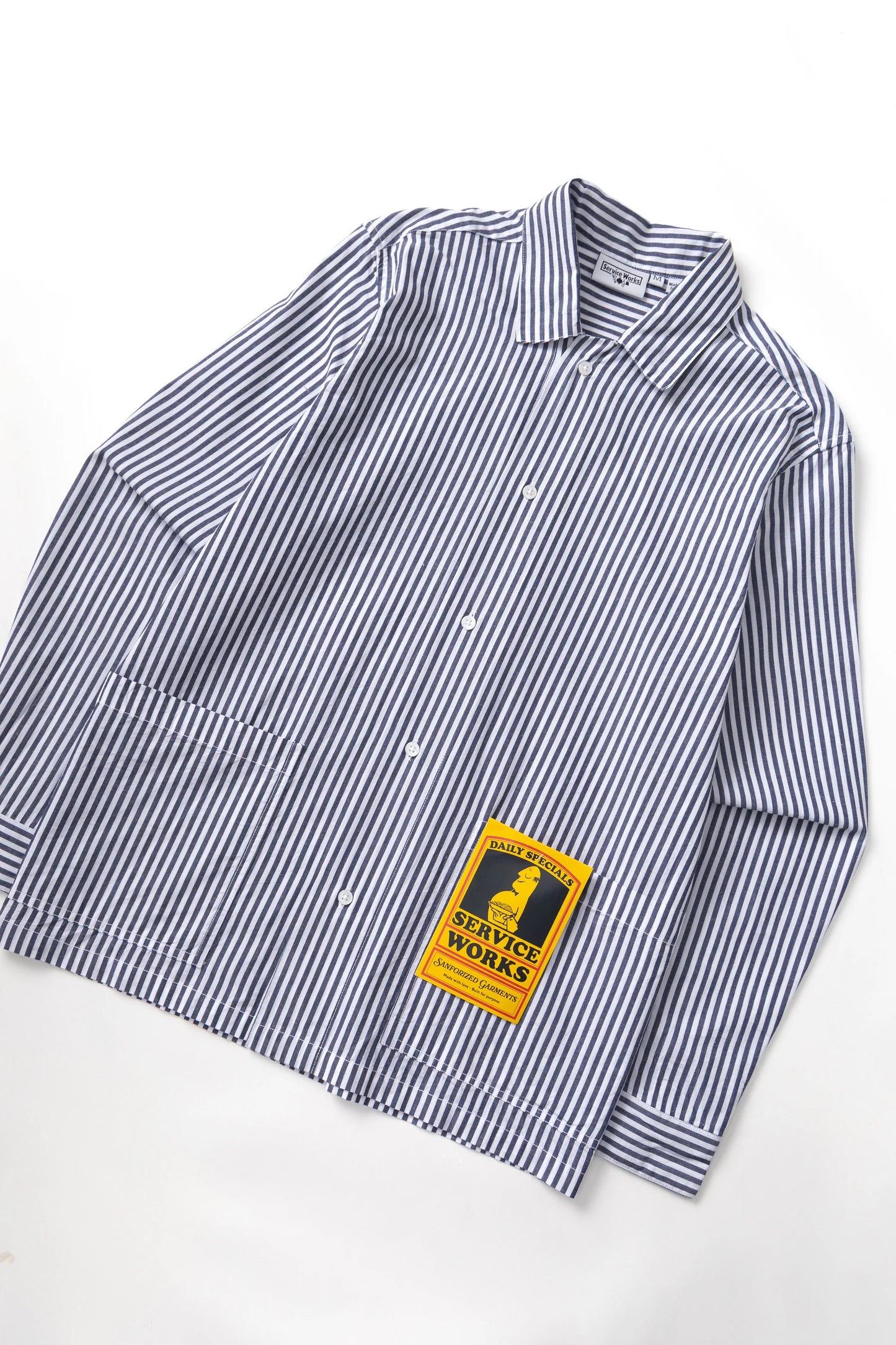Poplin Stripe Waiter Shirt