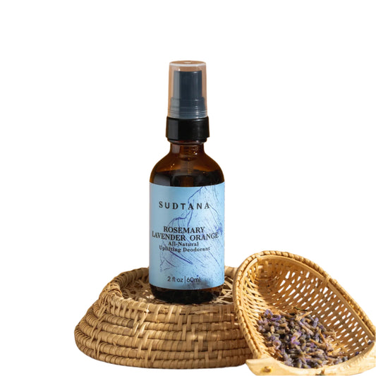 Rosemary Lavender & Orange All-Natural Uplifting Deodorant 60ml