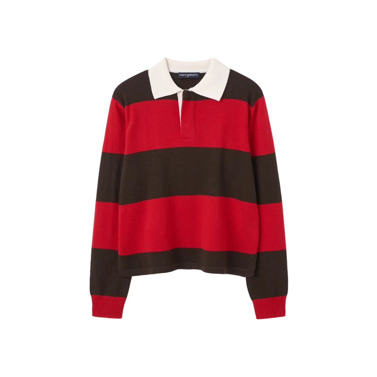 Rugby Striped Polo Long Sleeve