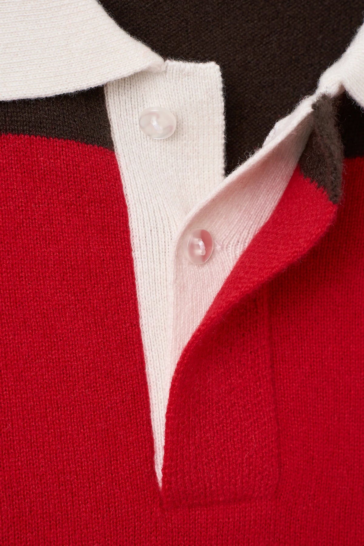 Rugby Striped Polo Long Sleeve