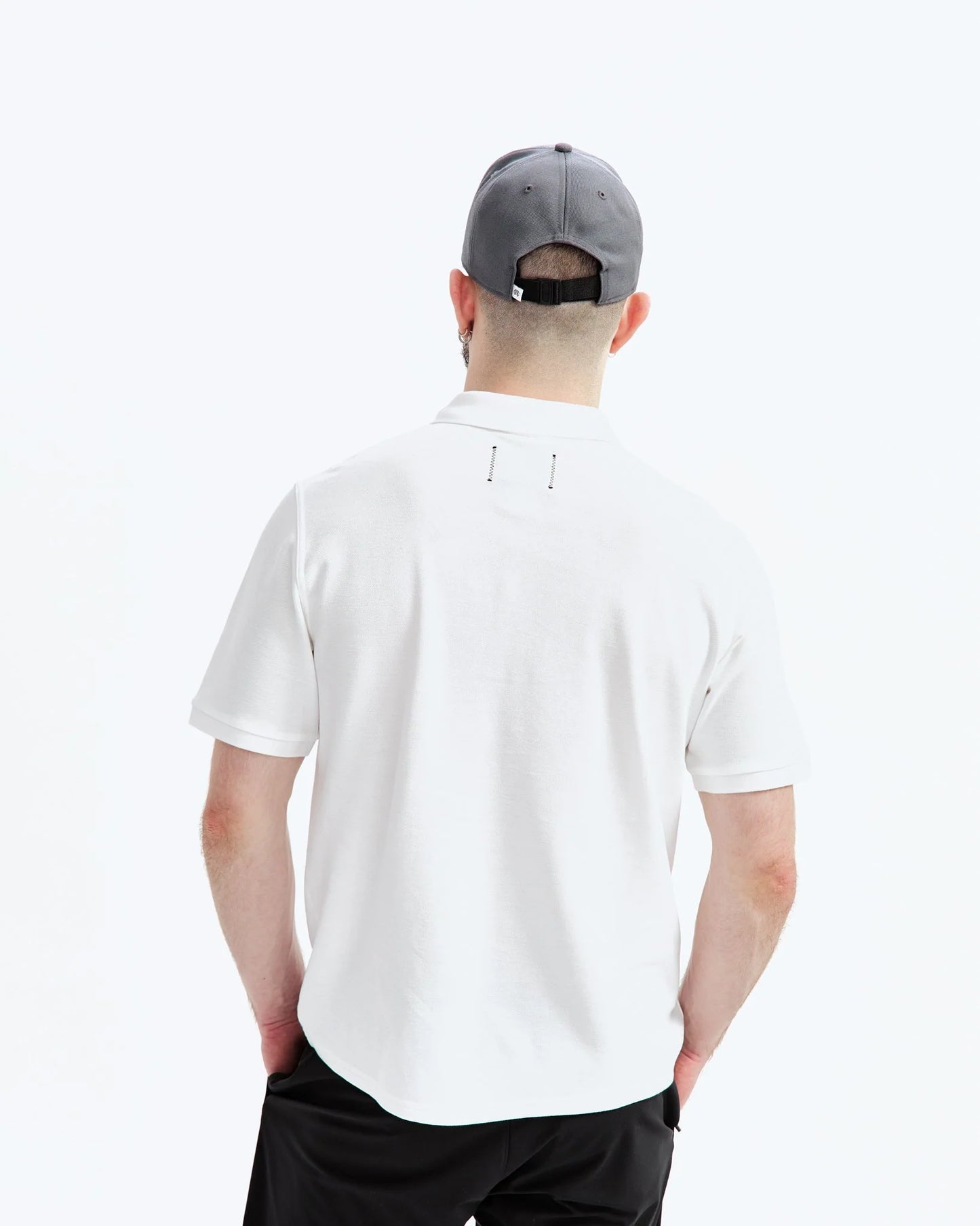 Classic Pique Polo White