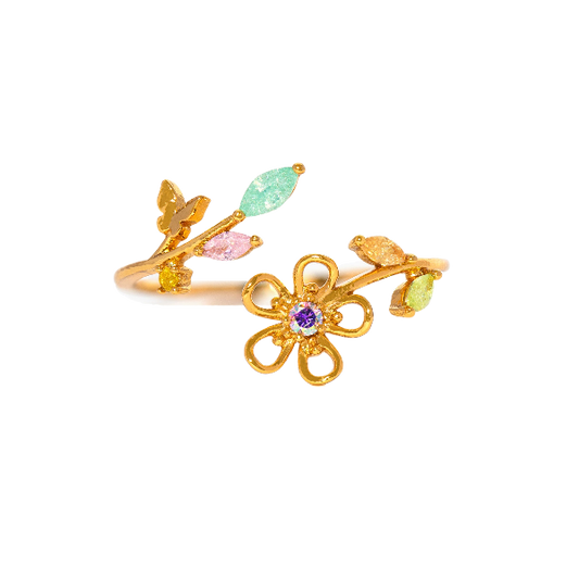 Petal Market Adjustable Ring
