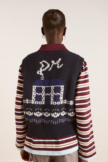 Rhona Tank - Navy House