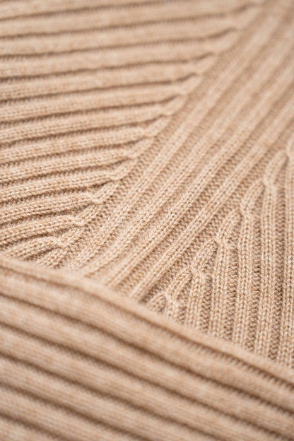 Ribbed Turtleneck Pullover