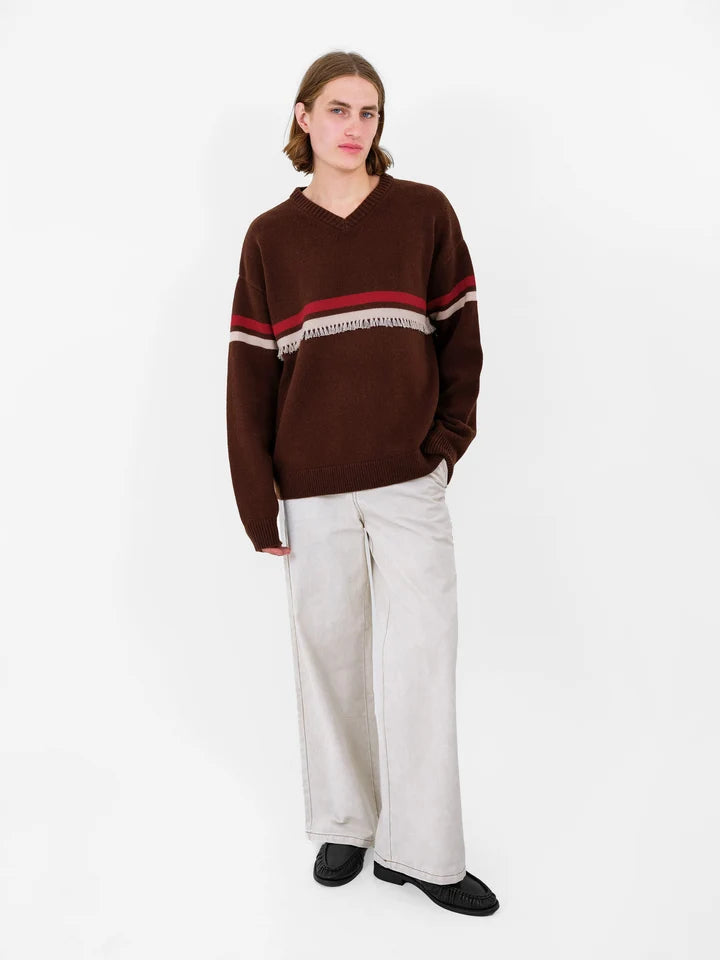 Rico Wool Knit in Brown