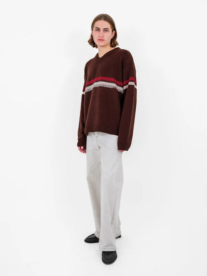Rico Wool Knit in Brown