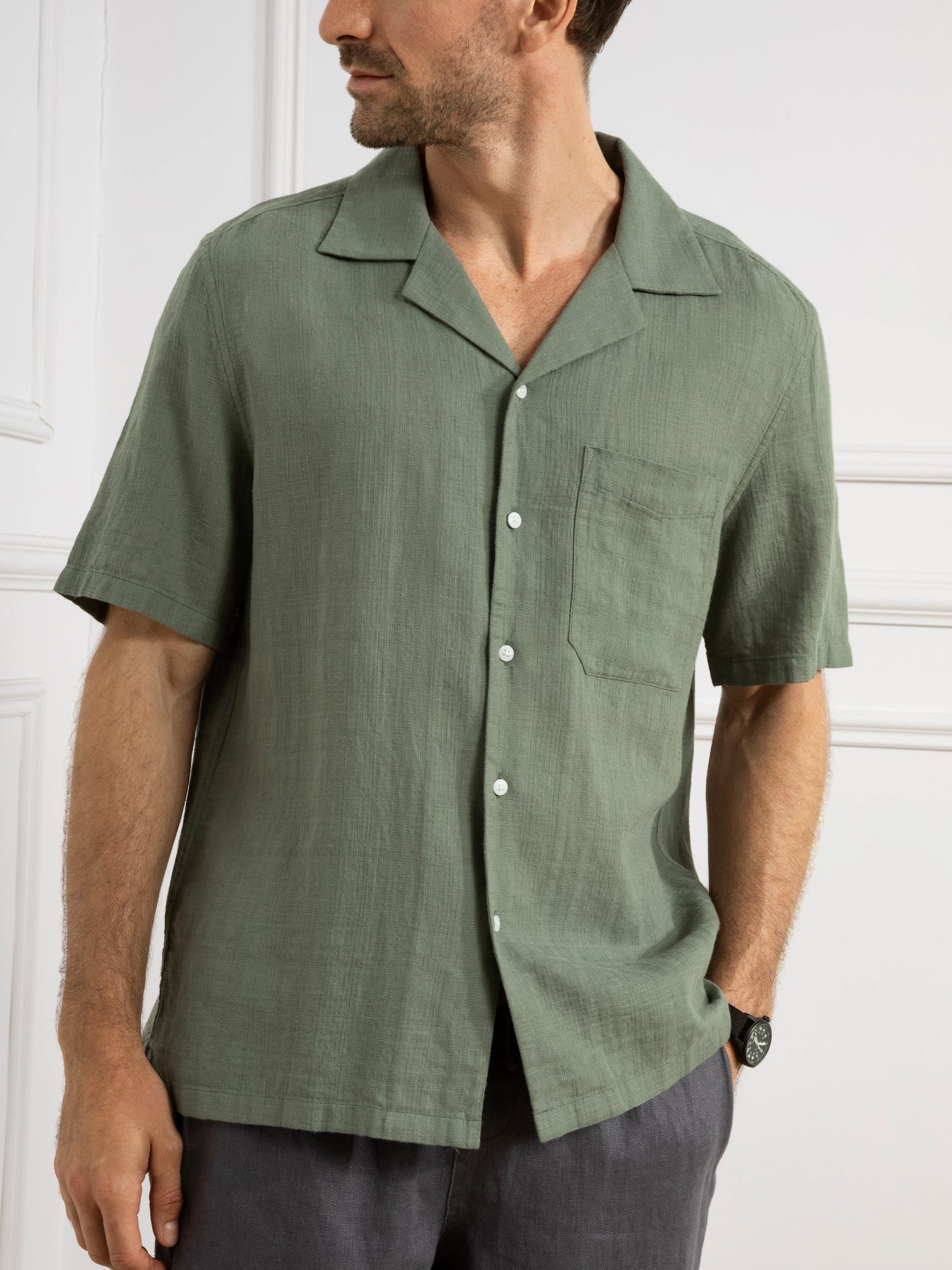 Rockaway Linen Cotton Shirt