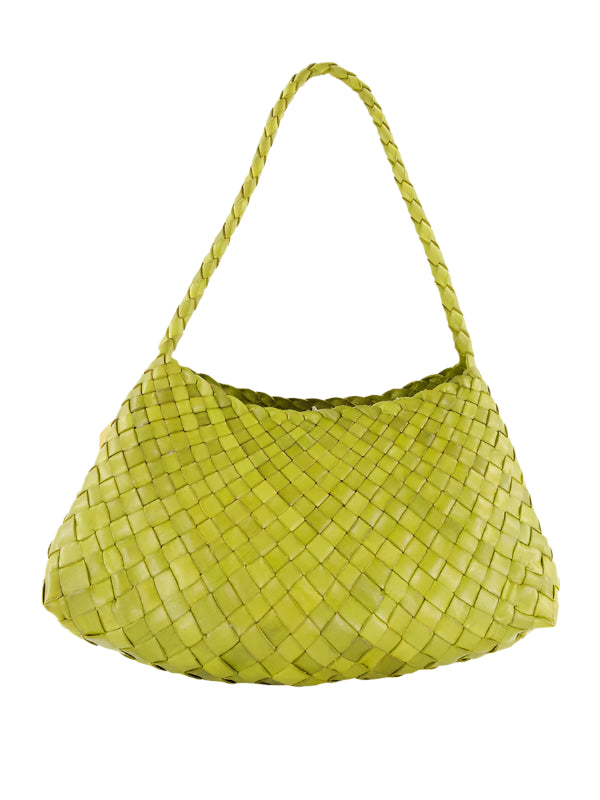 Rosanna Woven Bag Bamboo Green