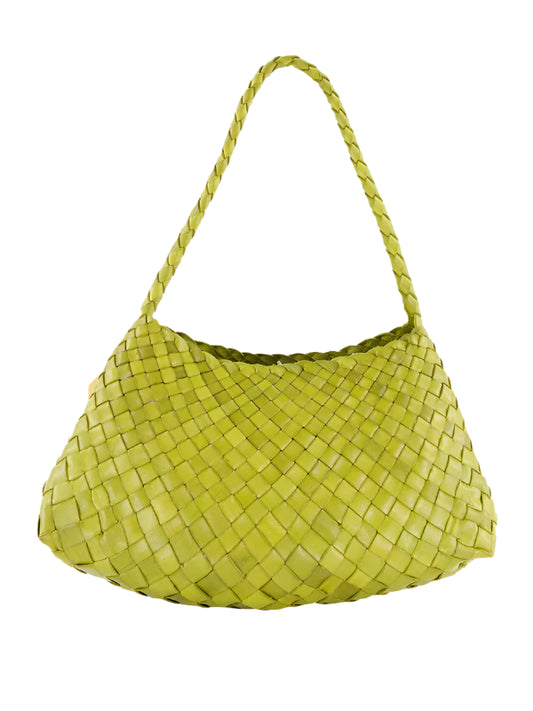 Rosanna Woven Bag Bamboo Green
