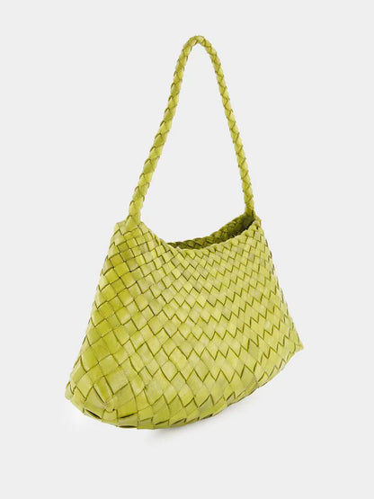 Rosanna Woven Bag Bamboo Green