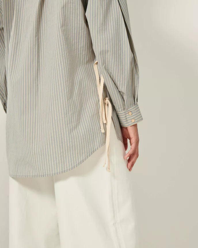 Slit Detail Koyaco Long Sleeve Shirt