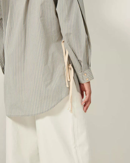 Slit Detail Koyaco Long Sleeve Shirt