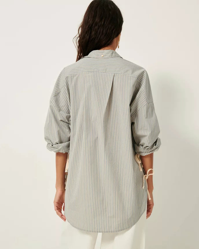 Slit Detail Koyaco Long Sleeve Shirt