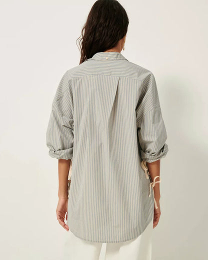 Slit Detail Koyaco Long Sleeve Shirt