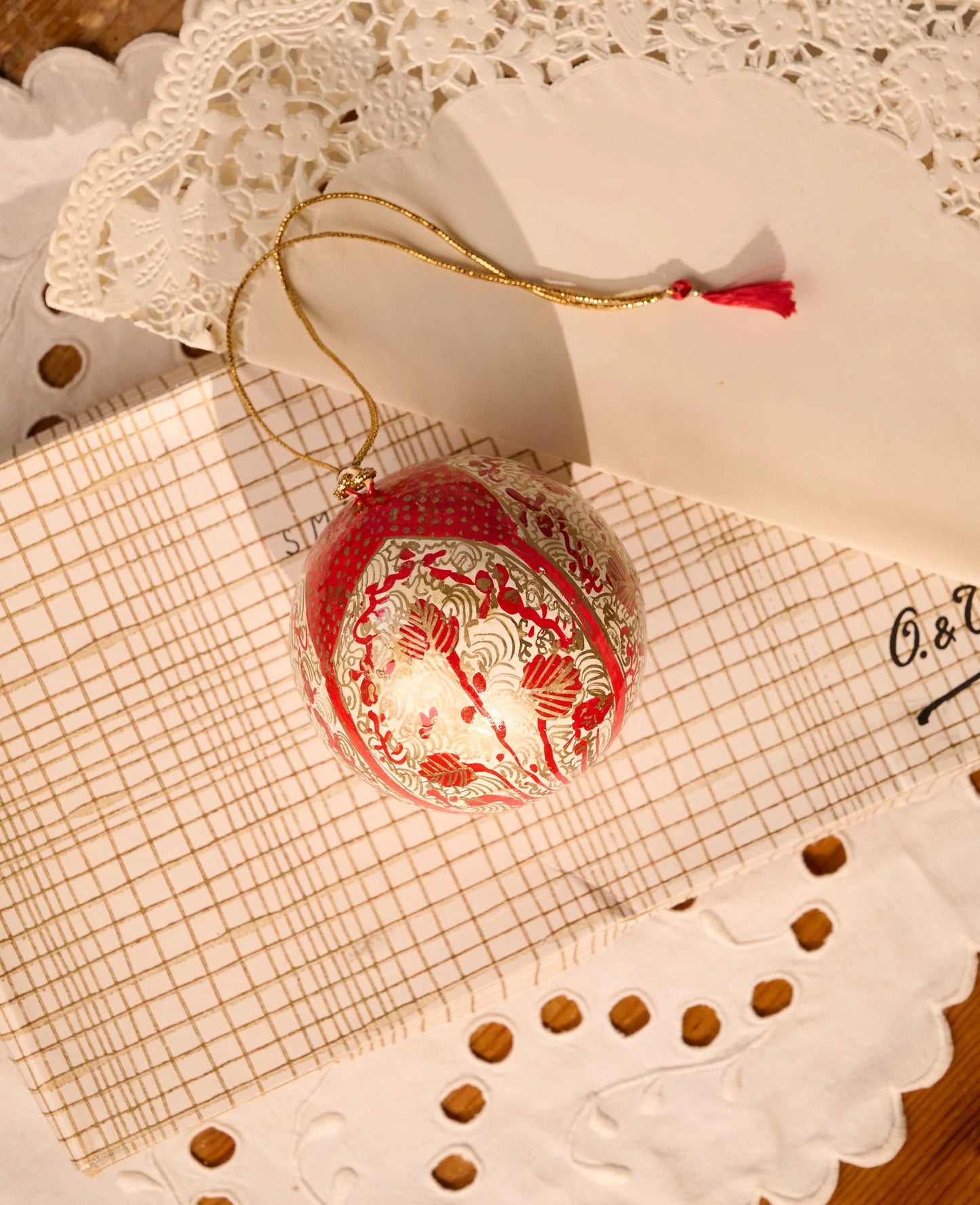 Handpainted Christmas Ornament