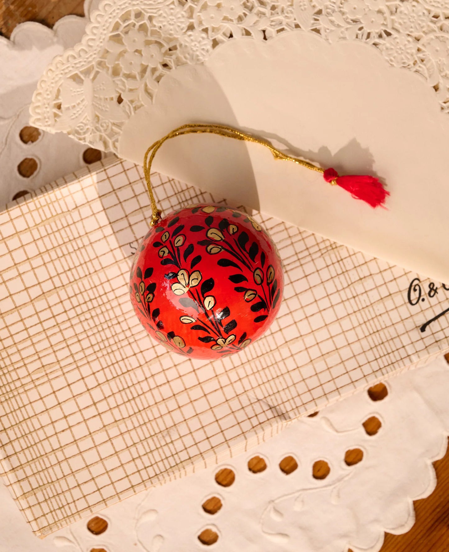Handpainted Christmas Ornament