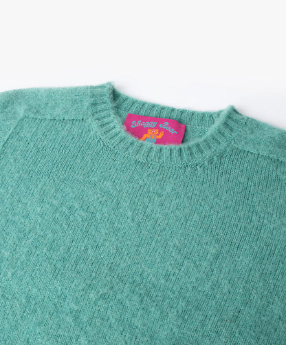 Shaggy Bear Cardigan Mint Lover (women)