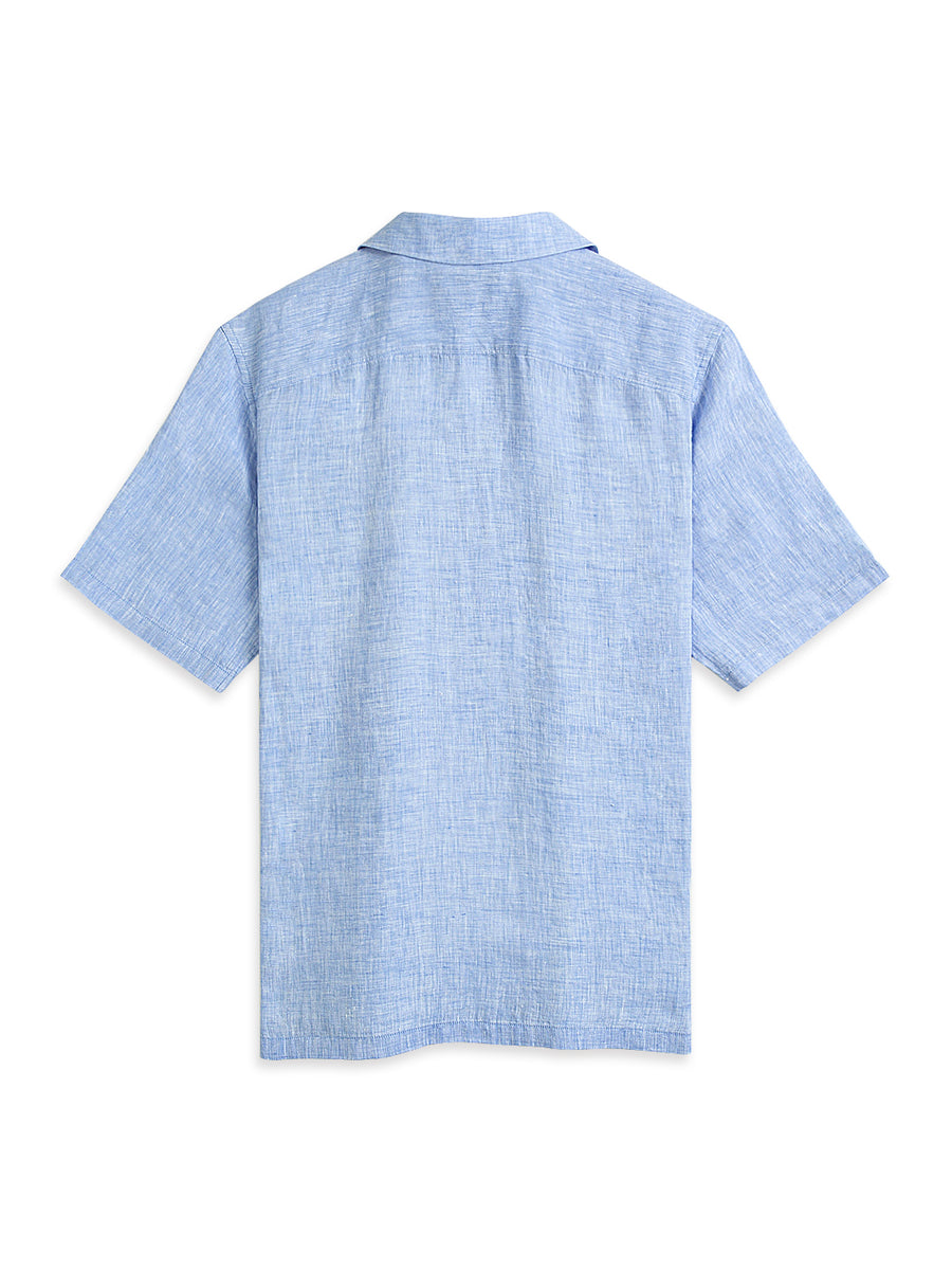 Rockaway Linen Shirt Lt Blue
