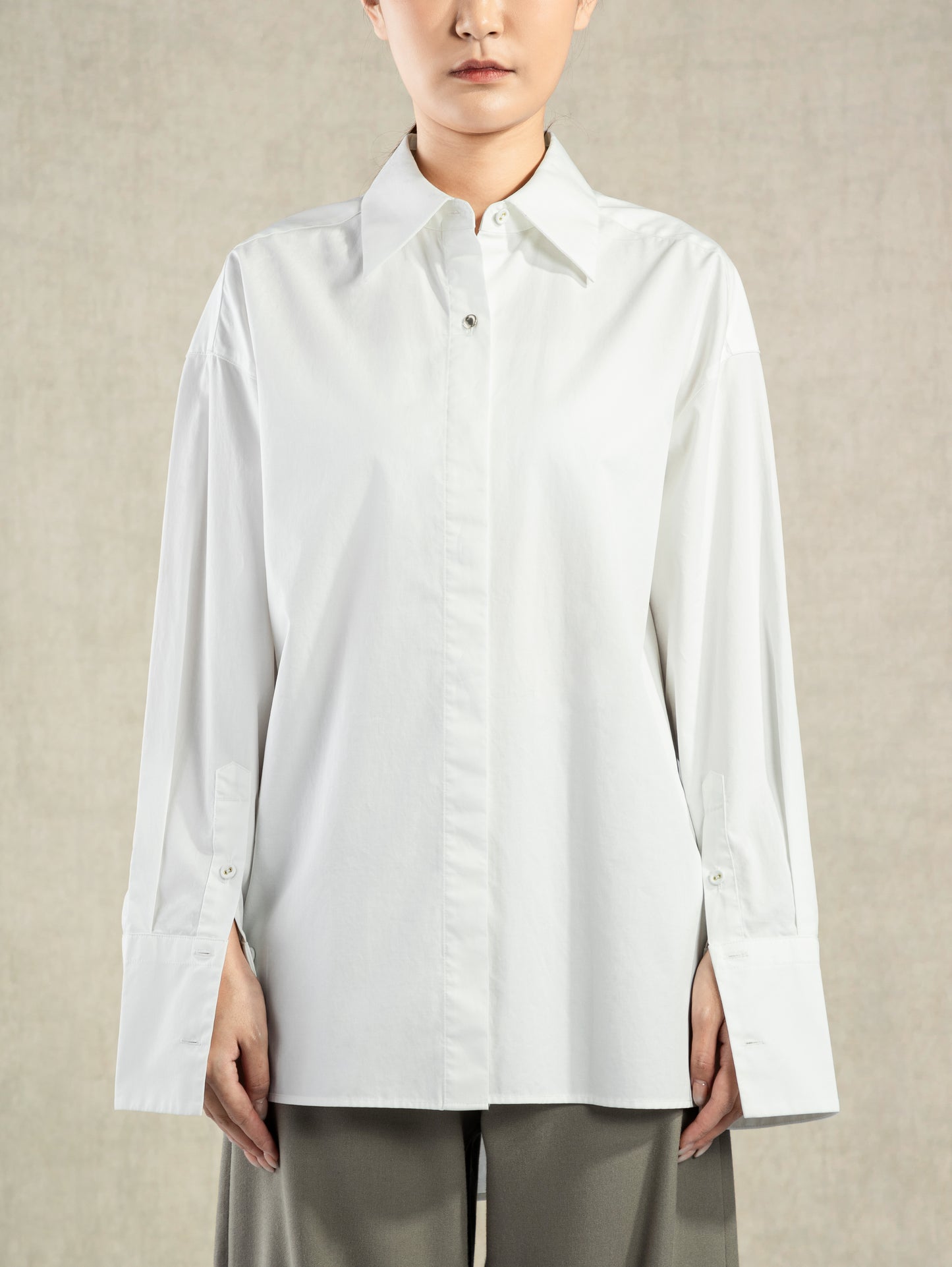 Oversized Shirt Pure White