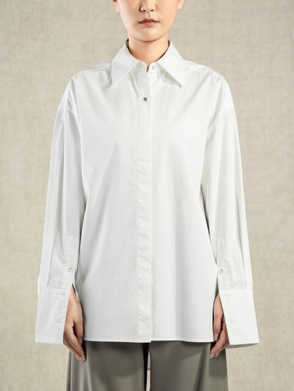 Oversized Shirt Pure White