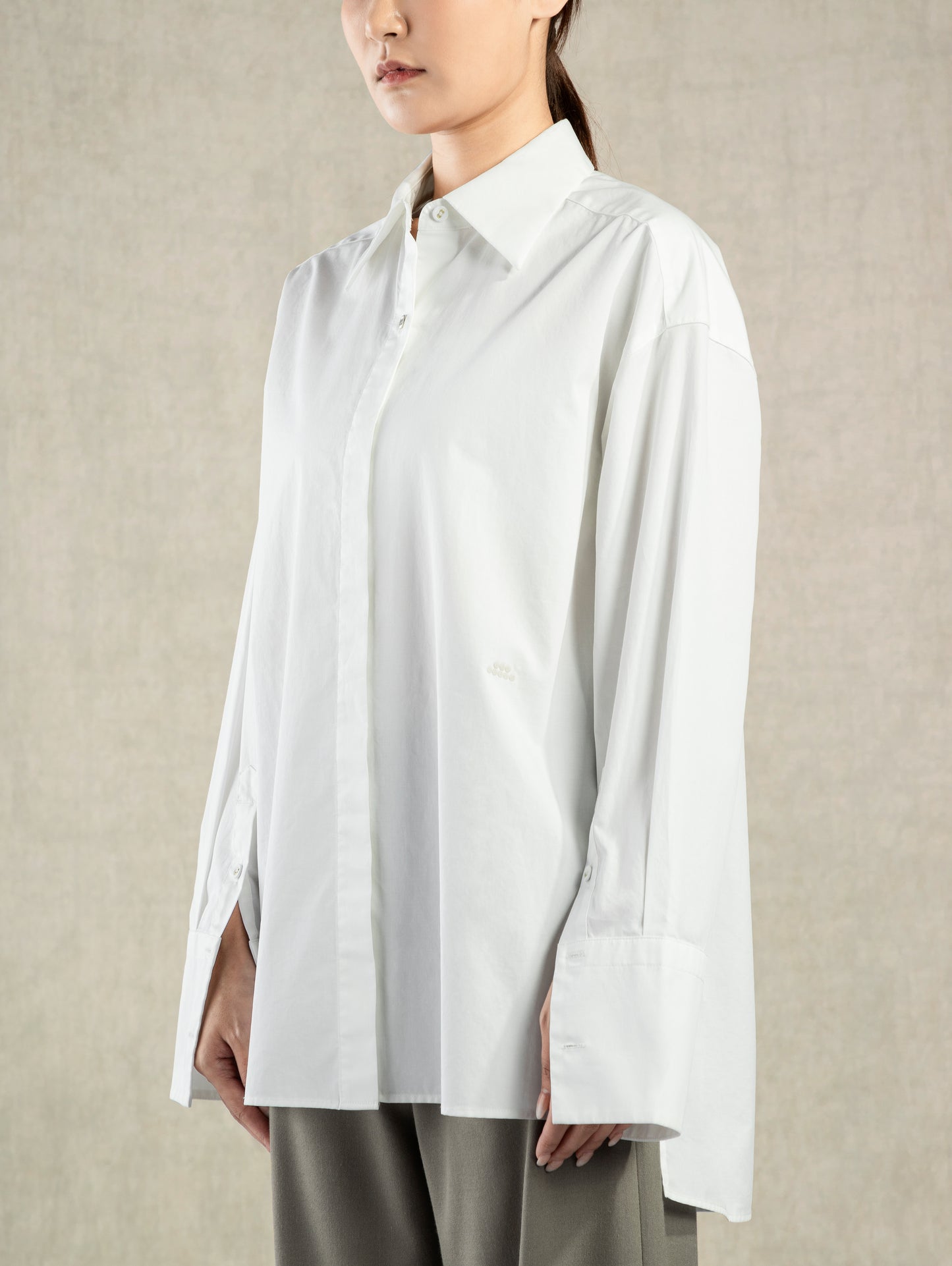 Oversized Shirt Pure White