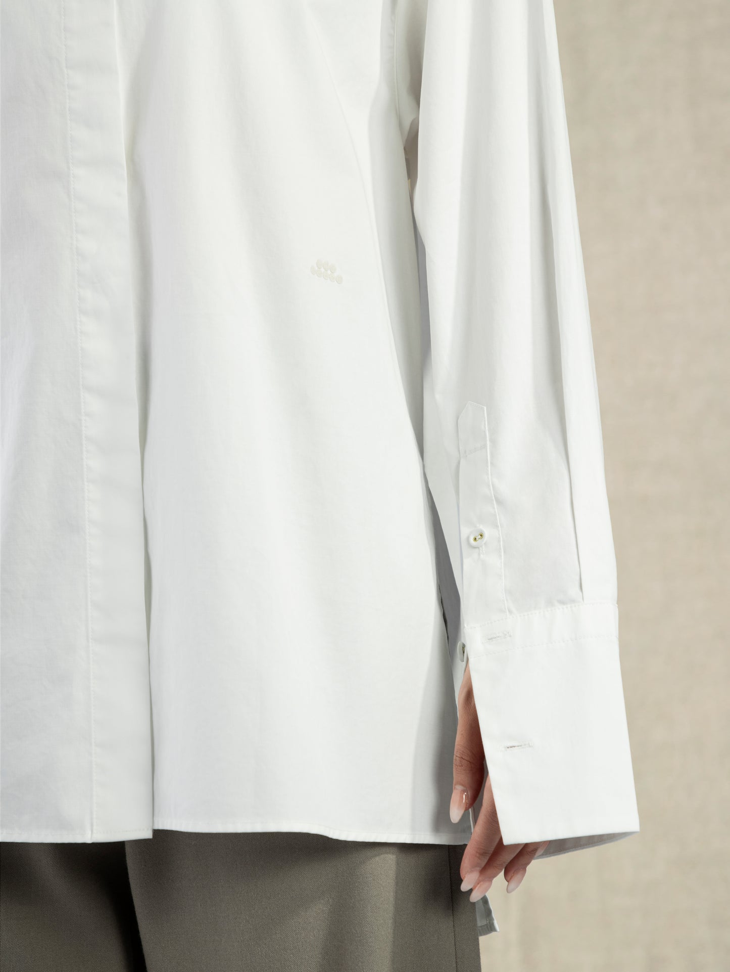 Oversized Shirt Pure White