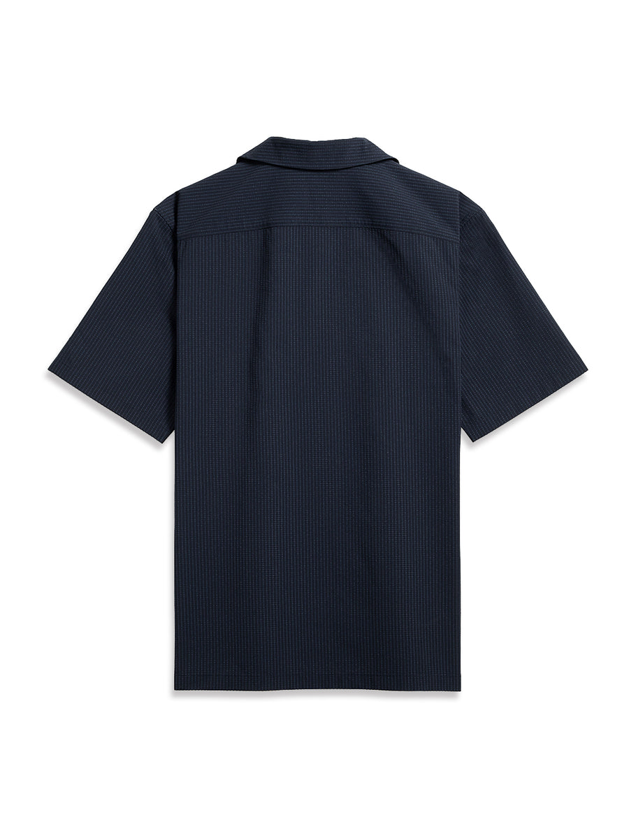 Rockaway Micro Mesh Shirt Navy