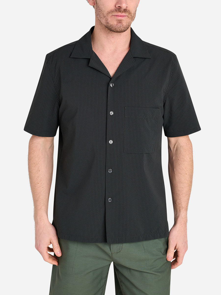 Rockaway Micro Mesh Shirt Dk Pine