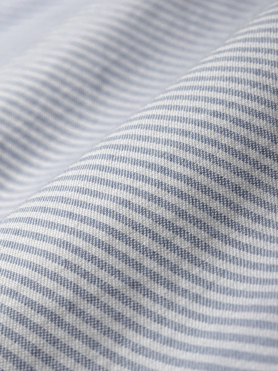 Fulton Stripe Oxford Shirt Navy/White Stripe