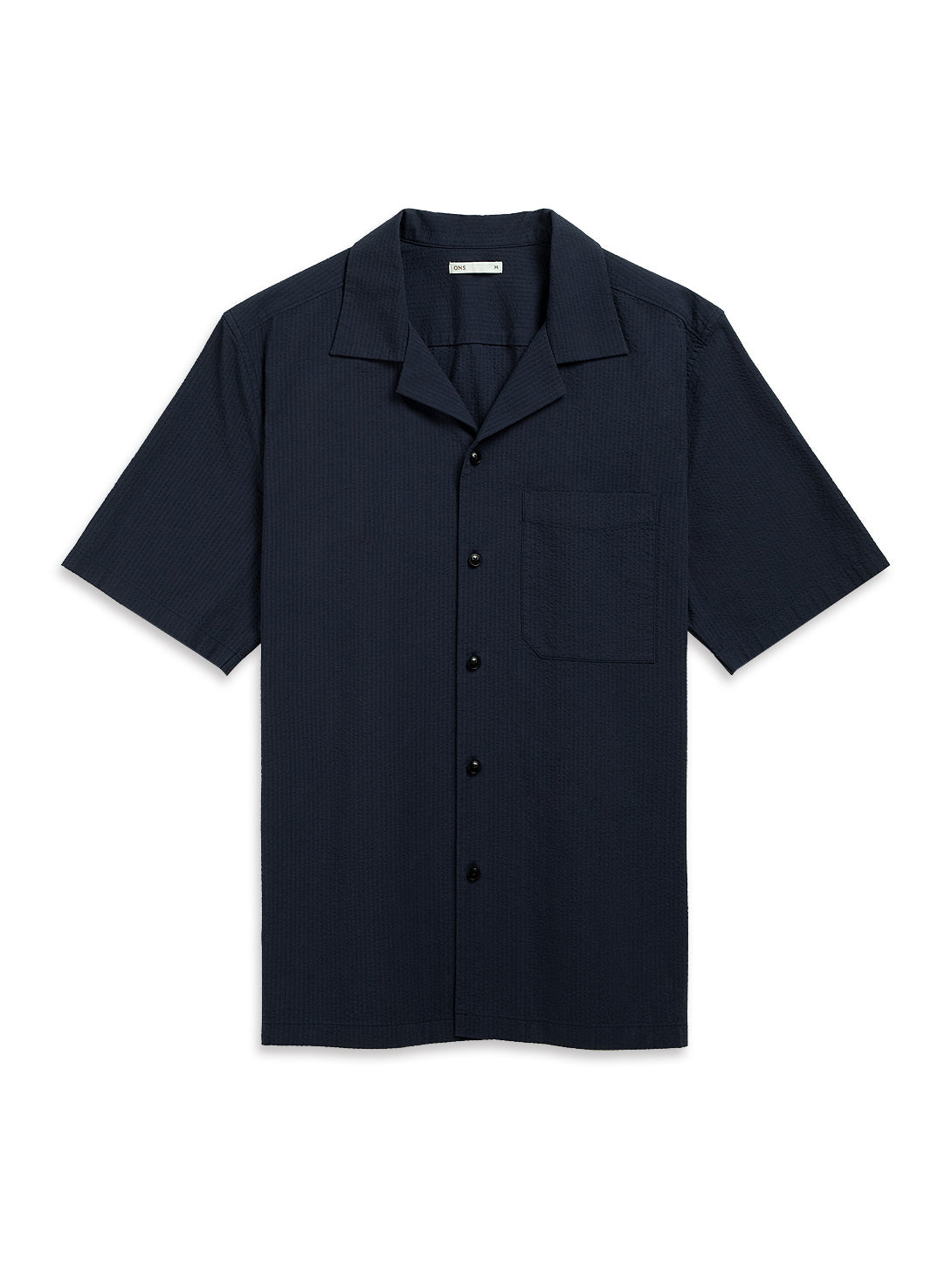 Rockaway Seersucker Shirt Navy