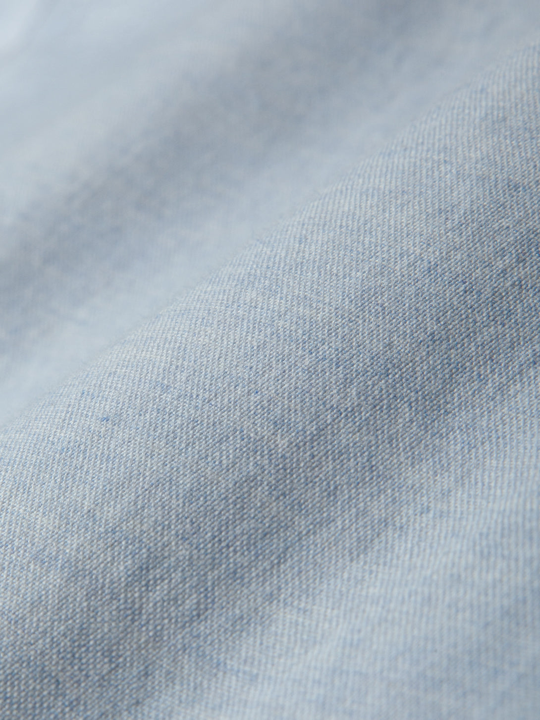 Aleks Heather Oxford Shirt Lt Blue Heather