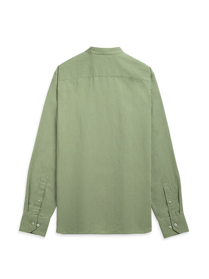 Aleks Cotton Linen Shirt Seagrass