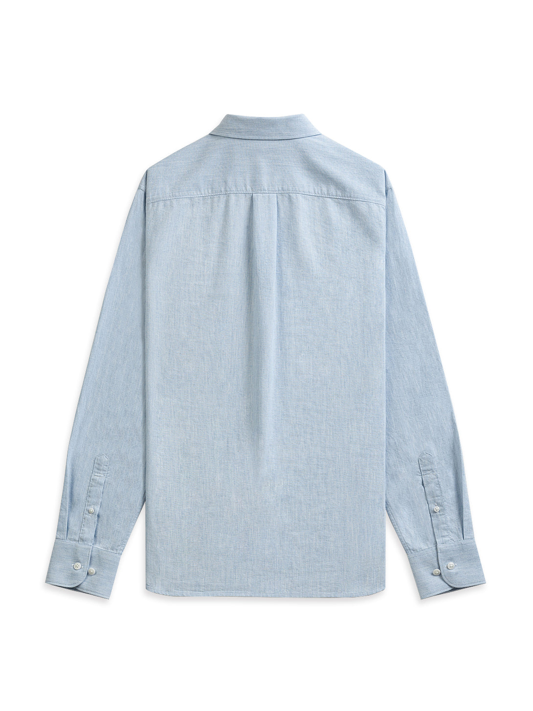 Fulton Heather Oxford Shirt Lt Blue Heather