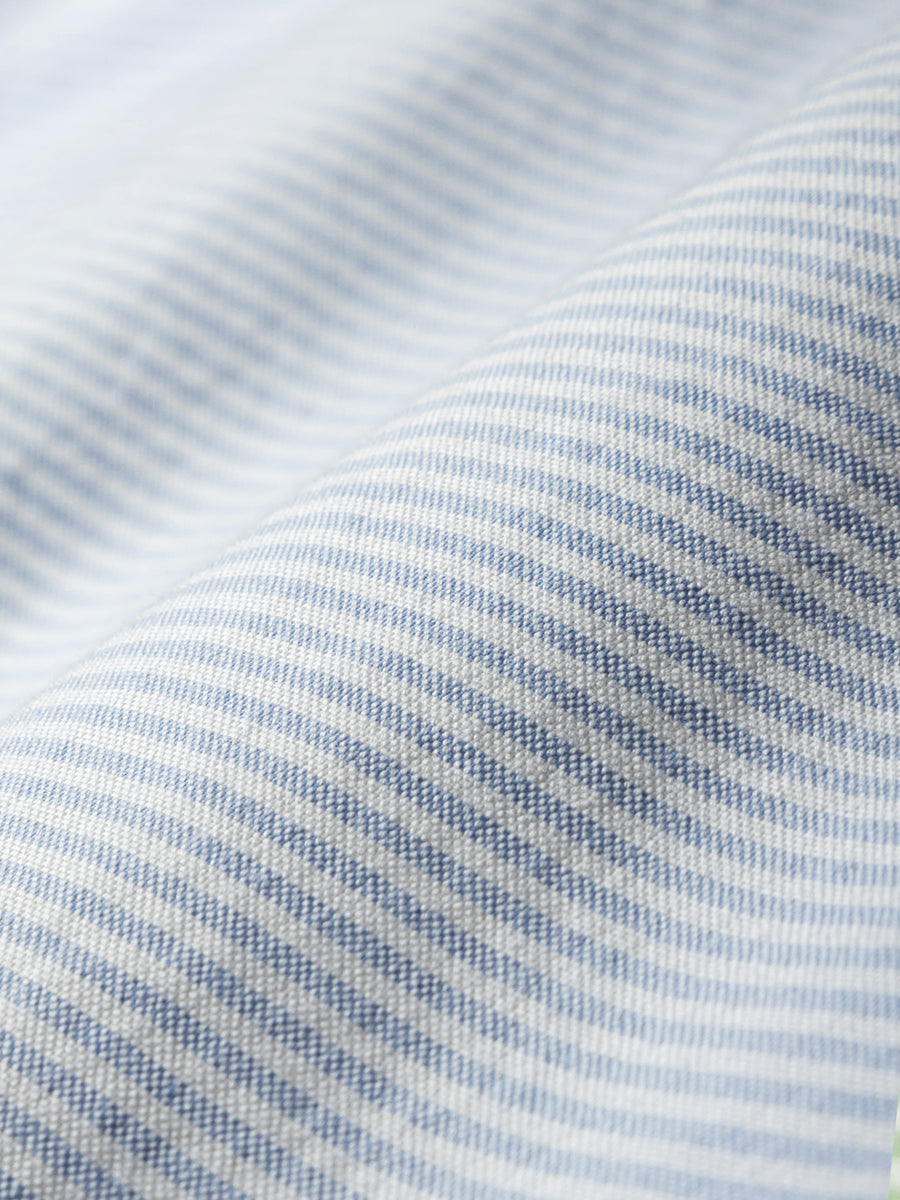 Vance Stripe Oxford Shirt Lavender Blue/White Stripe