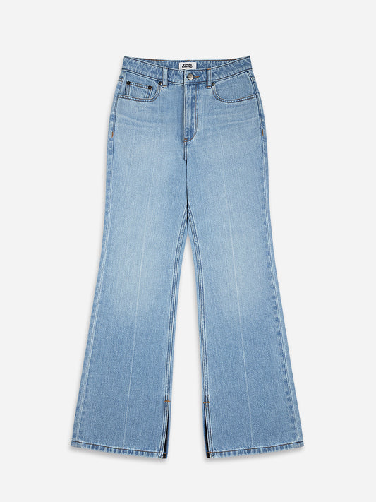 Boot Cut Slit Jeans