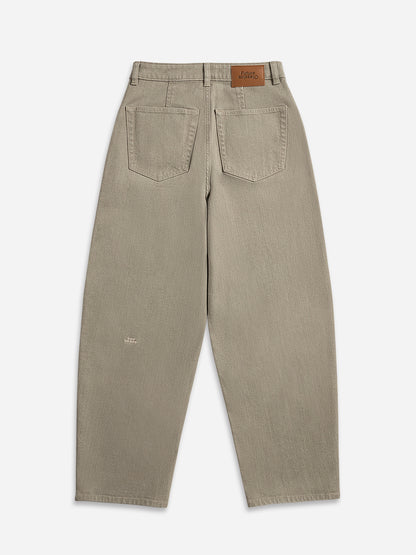 Barrel Jeans Sand
