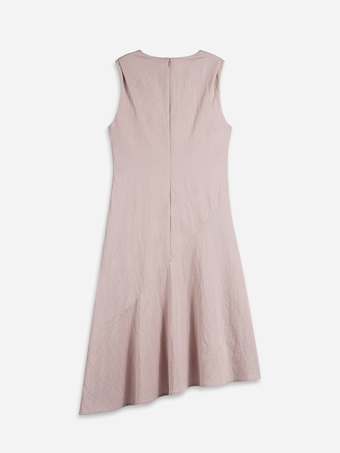 Asymmetric Slit Dress