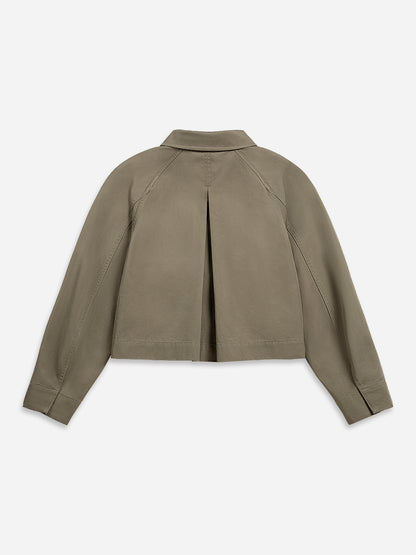 Cropped Boxy Jacket