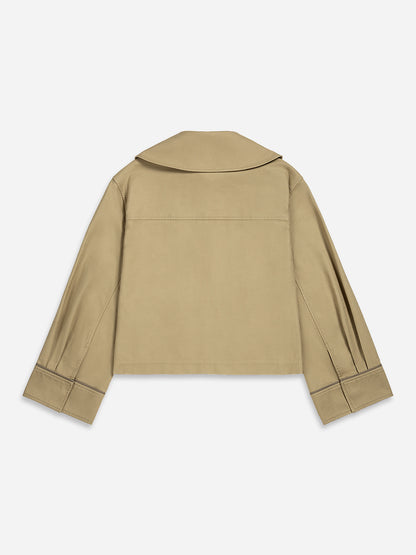 Flap Collar Jacket
